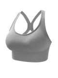 Sports Seamless Comfy & Breathable Push Up Yoga Tank Bra@W4