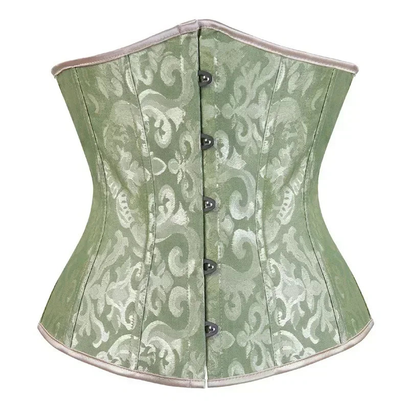 Slimming Waist Trainer Body Shaper Clothing Sexy Gothic Underbust Corset Shapewear Women Fajas Lace-up Lingerie Bustiers Girdle
