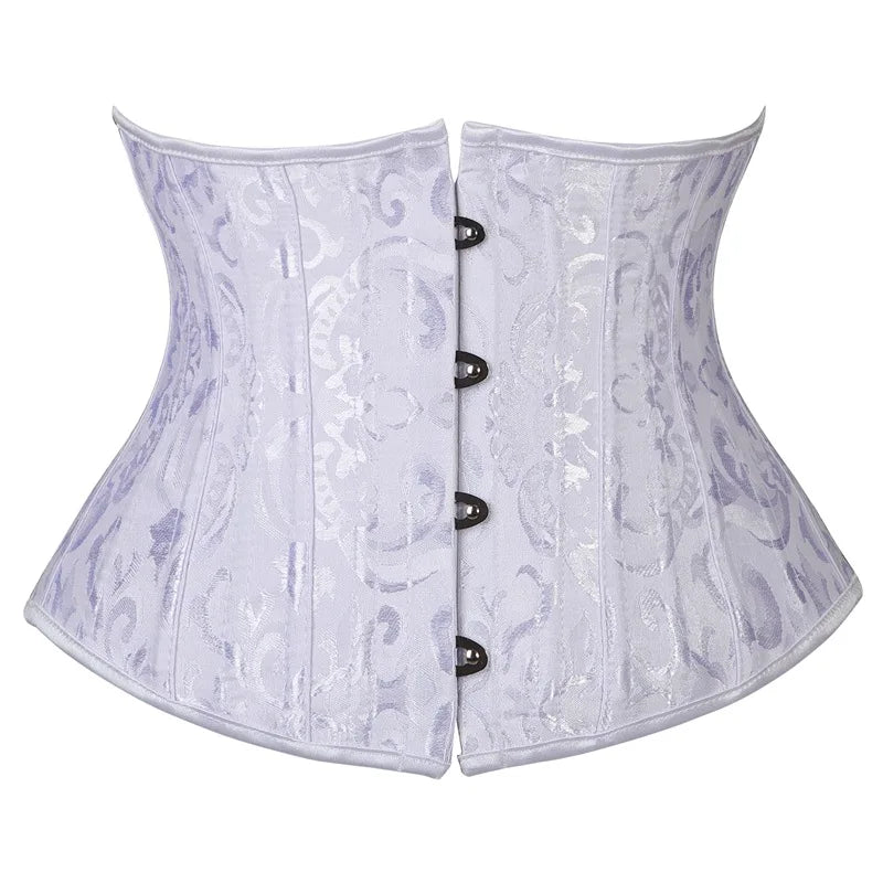 Slimming Waist Trainer Body Shaper Clothing Sexy Gothic Underbust Corset Shapewear Women Fajas Lace-up Lingerie Bustiers Girdle