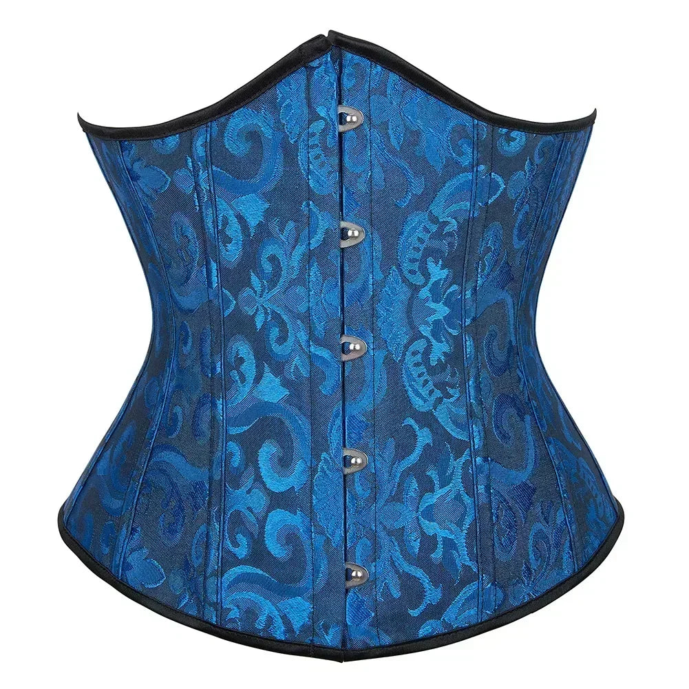 Slimming Waist Trainer Body Shaper Clothing Sexy Gothic Underbust Corset Shapewear Women Fajas Lace-up Lingerie Bustiers Girdle