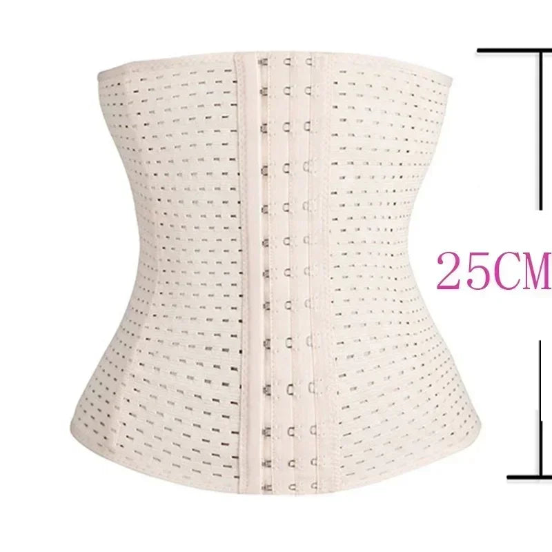Slimming Waist Trainer Body Shaper Clothing Sexy Gothic Underbust Corset Shapewear Women Fajas Lace-up Lingerie Bustiers Girdle