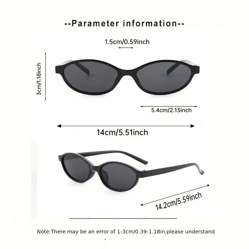 3 Pairs of Summer Women's Fashion Glasses Women's Glasses Suitable for Daily Decoration and Photography in Summer