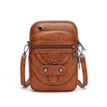 Multi-Functional Soft PU Leather Small Shoulder Bag For Women Vintage Crossbody Bag Cash Purse Cell phone Baga Handbag Purse