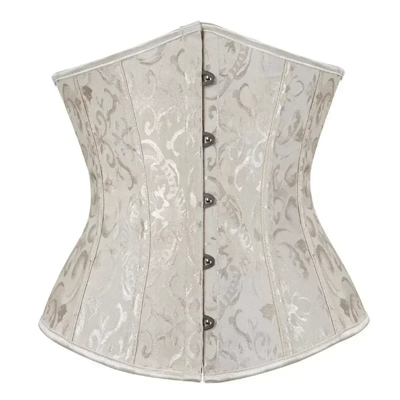 Slimming Waist Trainer Body Shaper Clothing Sexy Gothic Underbust Corset Shapewear Women Fajas Lace-up Lingerie Bustiers Girdle